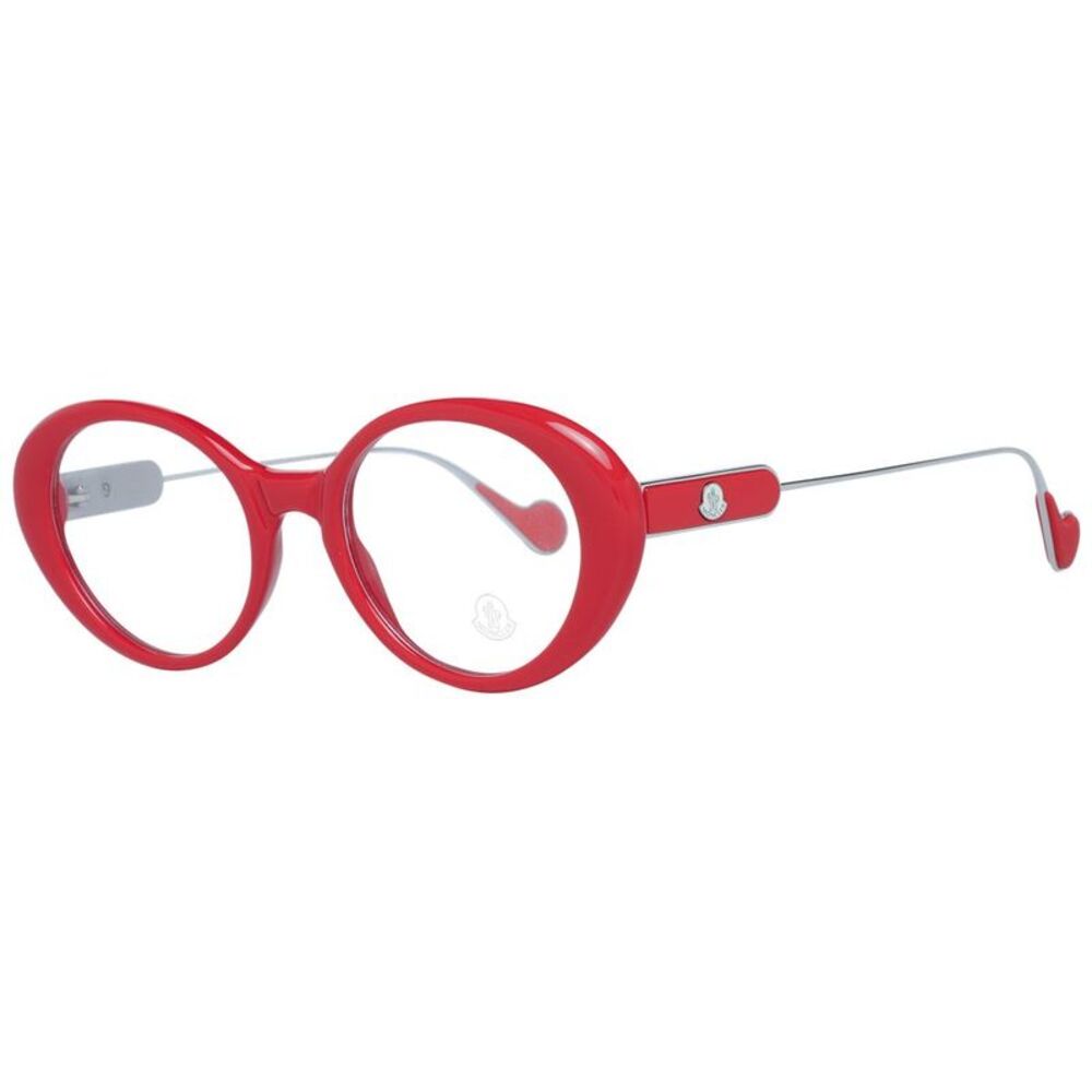 Moncler Red Metal & Plastic Glasses Women's (Frames)